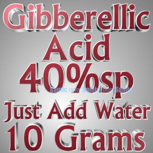 10g Gibberellic acid 92% Purity Water Soluble GA3 ProGibb No Mercy Growth regulator PGR