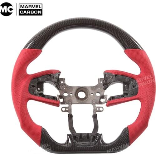 100% Real Carbon Fiber Steering Wheel for civi-c 10th gen 8th gen