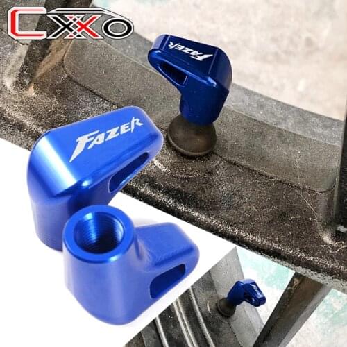 2021 New Fits for Yamaha FZ1 FZ6 FZ6R Fazer FZ8 MT09 MT07 MT03 MT10 MT25 MT01 Motorcycle Aluminium Wheel Tire Valve Stem Cap