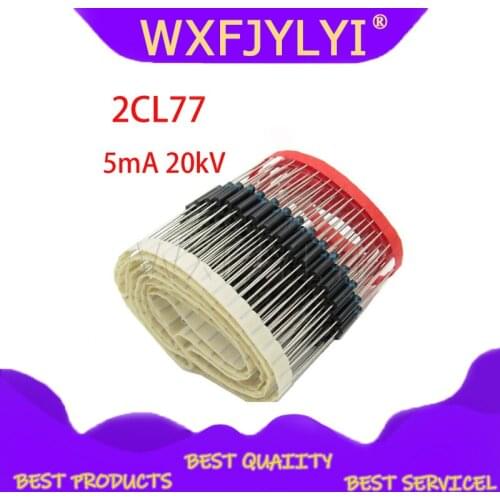 5PCS 5mA 20kV High Voltage Diode HV Rectifier 2CL77 DIP New Original