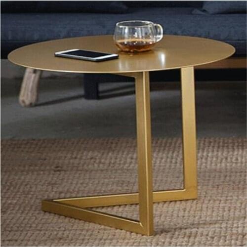 50*45cm Creative Round Coffee Table Iron Tea table Side table