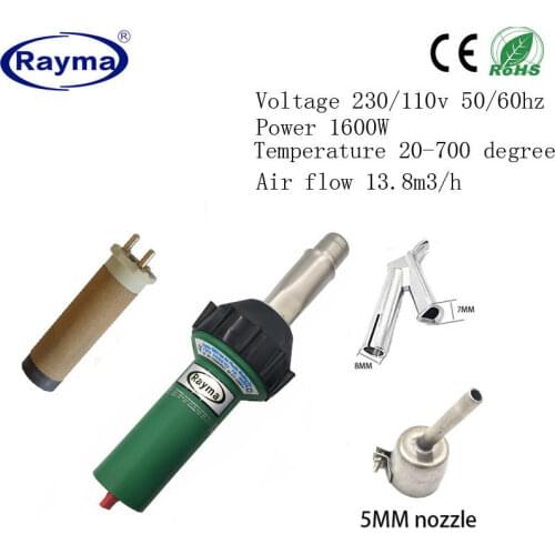 7mm triangular speed welding tip with hot air welder, heat gun replace the trica s , high quality