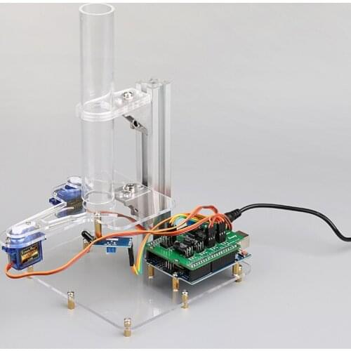 Automatic Sorting of Black and White Chess Pieces Intelligent Educational Robot Open Source Hardware