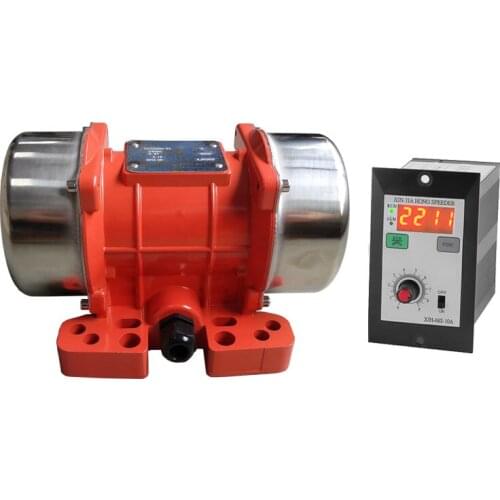 Brushless DC vibration motor mve300dcb 24V 12V 0.16kw 3600rpm 3kn gravel screening conveyor