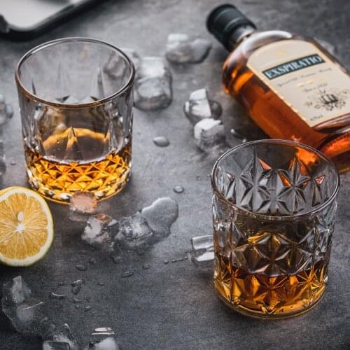 Wine Glass European-Style Glass Whiskey Glass Wine Glass Beer Glass KTV Household Water Glass Breakfast Cup Fruit Decoration