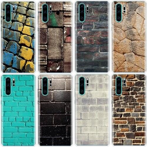 Wallpaper retro brick Phone Case For Huawei Honor 9 10 20 8A Y9S Lite Pro V20 V30 Y5 Y6 Y7 Y9 2019 7A 7X 8A 8X 8S 9X 10i20i Coqu