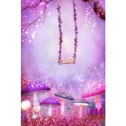 Mushroom swing The wooden puzzle 1000 pieces ersion paper jigsaw puzzle white card adult childrens educational toys