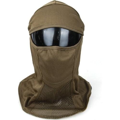 FMA TMC3487 CS Tactical Camouflage Headset Sunscreen Dust-proof Full-wrapped Headscarf Hunting Accessories