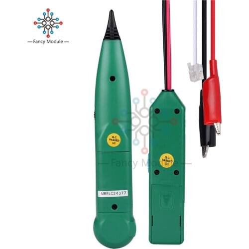 MS6812 Cable Tester RJ45 LAN Network RJ11 Telephone Wire Tracker Diagnose Tone 1.5kHZ for UTP STP Cat5 Cat5E Cat6 Cat6E