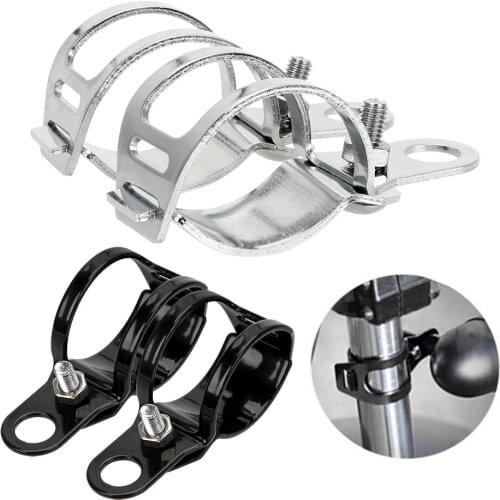 LEEPEE 1pair Metal Turn Light Mount Bracket Motorcycle Signal Light Brackets Universal For 27-31mm Front Fork Diameter