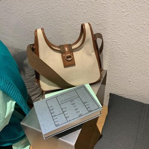Fashion casual canvas women handbags designer Female shoulder crossbody bags female large capacity totes shopper bag Purses