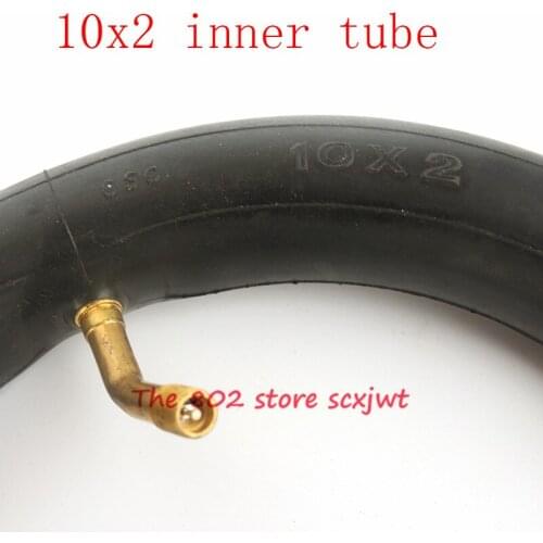 Lightning Delivery 10 Inch Inner Tyre 10X2 Inner Tube for Baby Stroller Pram 10inch 10*2 Inner Tire with Bend Valve