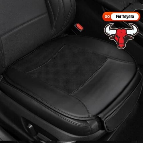 Car Seat Cushion Suitable For Toyota Camry Avalon Highlander Corolla Ralink Rav4 Auto Parts Comfort Luxury Leather Seat Cover