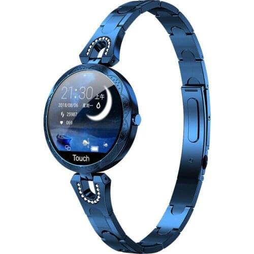 AK15 Steel Womens Smart Watch Waterproof IP67 Wearable Device Heart Rate Monitor Sports Smartwatch For Women Ladies