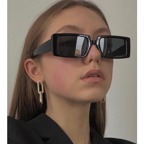 2021 Small Square Retro Sunglasses Women Vintage Summer Sun Glasses for Men Luxury Brand Green Eyeglasses Lady Glasses Frame