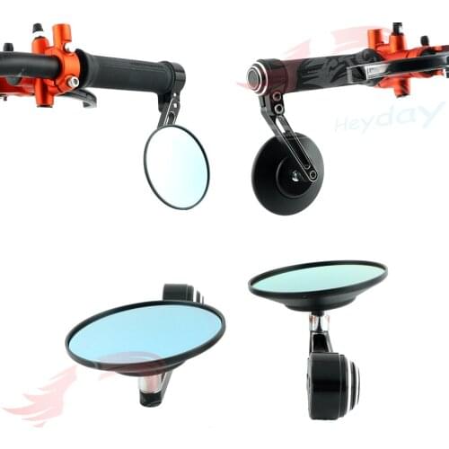 CNC End Bar Side Mirror 7/8" Rearview Mirrors For YAMAHA MT09 MT-10 MT 07 MT03 YZF-R3 R25 R125 R1 R6 R1M T-MAX 500 T-MAX530