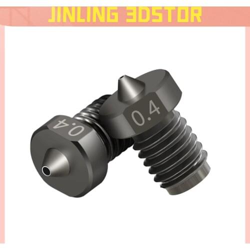 Top quality Hardened steel V6 Nozzle for 3D Printers hotend 3D Printer Nozzle for E3D hotend titan extruder prusa i3 mk3