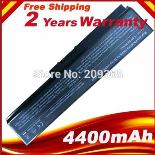 11.1V Battery for Satellite PA3817U-1BRS PA3818U-1BRS L745 L740 L750 L750D L755 L750D-14R for toshiba PA3817 PA3817U