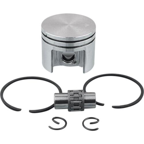 HLZS-38Mm Piston & Rings 10Mm Pin Needle Bearing Kit Fit For Stihl Ms180 018 180 Chainsaw