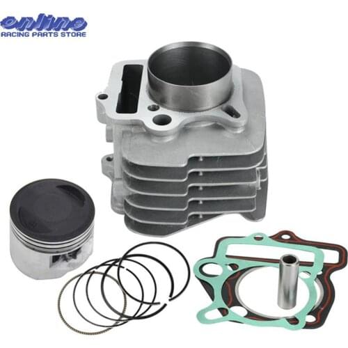 Motorcycle Cylinder Piston Ring Gasket Kit For 56mm Bore YX140 YinXiang 140cc Horizontal Engine Dirt Pit Bike Atv Quad Parts