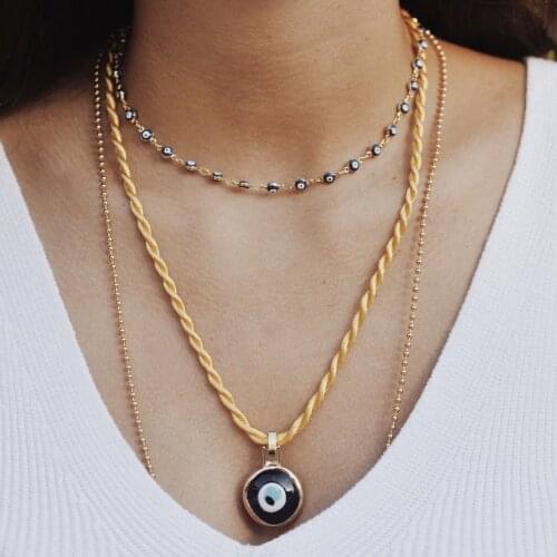 GULCE DERELI EVIL EYE SET, GIFT BOX, GOLD/SILVER PLATED