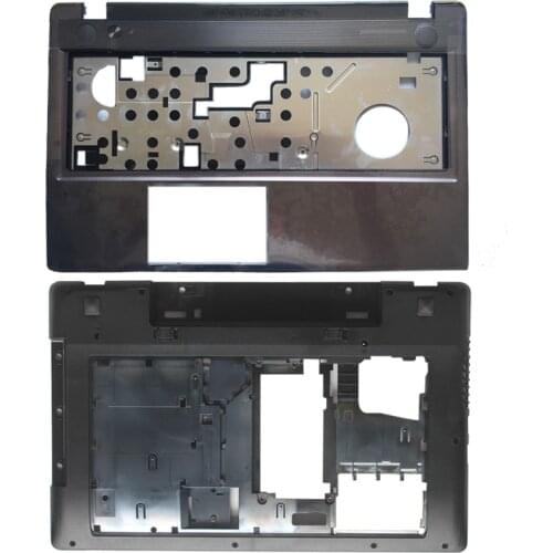 New laptop Case Cover For Lenovo Z580 Laptop Series bottom case Z585 Base Bottom/Palmrest COVER