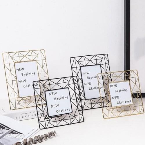 Floating Pressed Glass 4x6 inch / 4x4 inch Picture Frames with Metal Easel Art Photo Frames for Desk Table Top Photo Frame