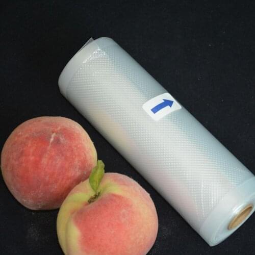 Transparent Vacuum Sealer Food Fruit Vegetable Fresh Keeping Bag Roll Pouch