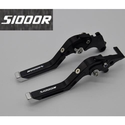 Yang hua CNC Folding&Extending Brake Clutch Levers For BMW S1000R (w and w/o CC) 2015 2016 Laser Logo(S1000R)