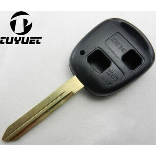 Replacement Key Case For Toyota Remote Key Shell 2 Buttons TOY47 Blade