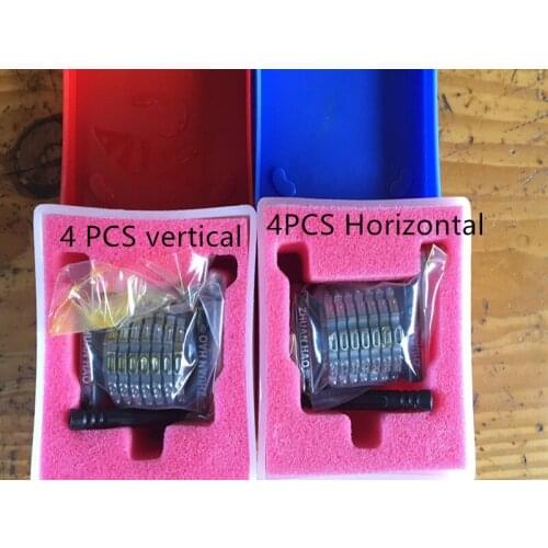 High quality 7digits Hamada Numbering Machine 4PCS vertical Counterclockwise And 4PCS Horizontal Counterclockwise 9.8. 7.6