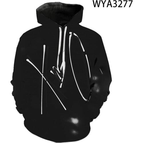 XO The Weeknd | Men Thick Hoodies The Hills Starboy Daft Punk Concert Clothing Hipster Hoody Winter Thick Jacket Coat Hip Hop