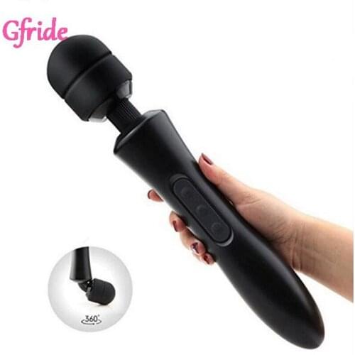 Female USB charging masturbation vibrator 20 frequency strong vibration massage big AV masturbation sex toy