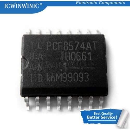 10piece PCF8574AT PCF8574A SOP16 SOP PCF857 SMD PCF8574T New original In Stock