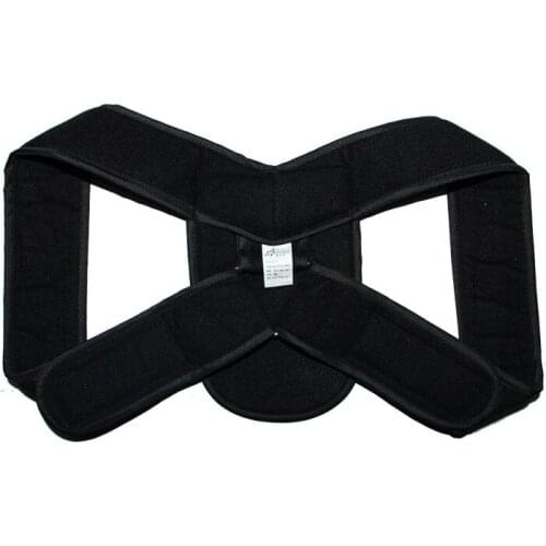 2Pcs Upper Back Posture Corrector Brace Clavicle Spine Men And Women Shoulder Lumbar Support Belt Corset Posture Correction