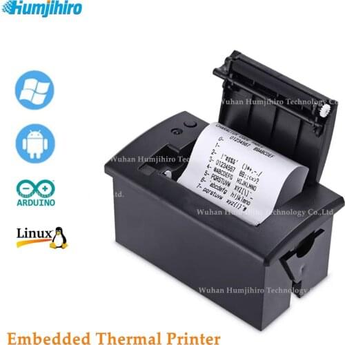 58mm Embedded Thermal Printer TTL RS232 USB POS Receipt Printer Thermal Printer Ticket Micro Panel USB Android Linux Windows