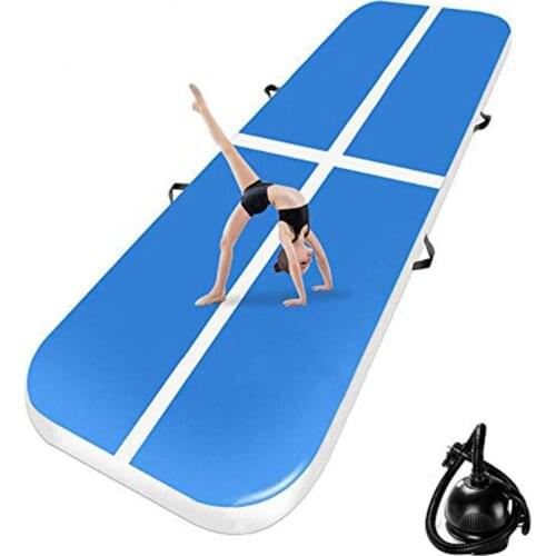 7m*1m*20cm Inflatable Air Track Gymnastics Martial Arts Yoga Tumbling Mat Fitness Equipment Gym Floor Mats Training Mattresses