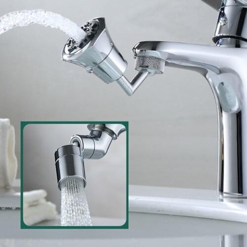 720 Adjustable Water Tap Extension Filter Shower Tap Water Filter Splash Proof Bathroom Faucet Extender For Kitchen Accessories