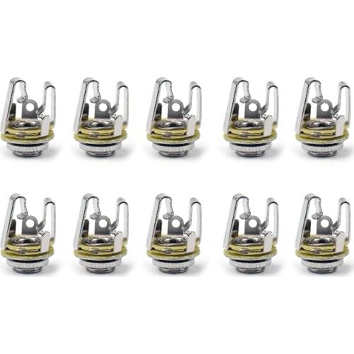 Artudatech 10 PCS 3.5mm Stereo Socket Jack Female Connector Panel Mount Solder For Headphone New Arrive