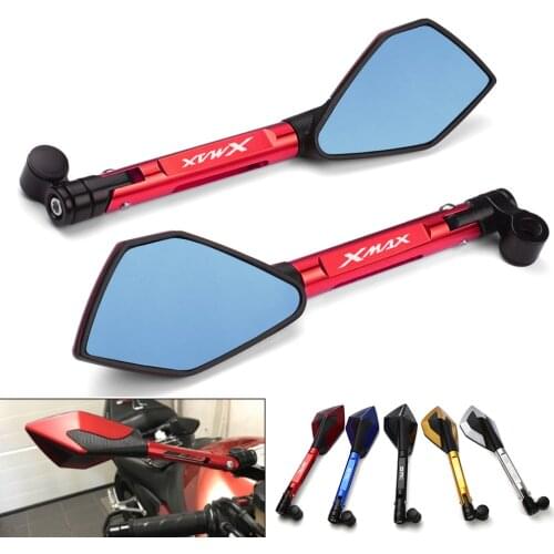 For Yamaha XMAX300 XMAX250 X-MAX XMAX 300 250 400 X-MAX300 X-MAX250 2017-2020 Motorcycle Mirror Convex Rear View Side Mirrors