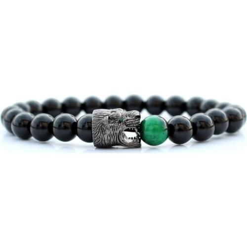 Leopard bracelet bracelets for women pulseras jewellery men bracelet femme 2020 beaded braclets heren armband man hand bands