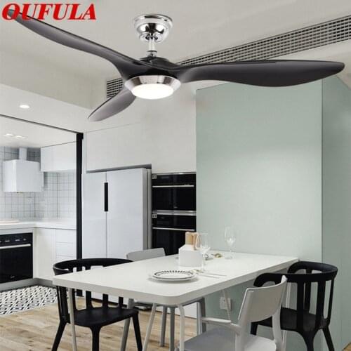 DLMH Modern Ceiling Fan Lights Lamps Remote Control Contemporary Fashionable Decorative For Dining Room Bedroom