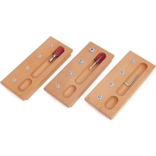 Screws Set Board Montessori Baby Practical Life Material For Toddlers Screw Bolts Nuts Early Educational Juguetes Montessori
