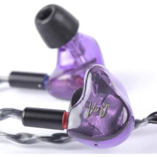 KINERA QOA Pink Lady 2BA+1DD Hybrid Driver In-ear Earphone HIFI DJ Monitor Earphone Earbuds Headset With 2 Pin Detachable Cable