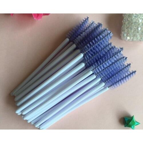 10000pcs Make-up Brushes Synthetic Fiber Disposable Mascara Brushes Mascara Applicators Mascara Brushes Make-up Brushes Purple