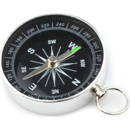 Mini Portable Alloy Pocket Compass Outdoor Sport Hiking Survival Navigation Tool