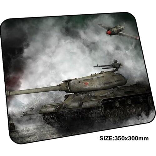 World of Tanks mousepad gamer 350x300x3mm gaming mouse pad Customized notebook pc accessories padmouse present ergonomic mat