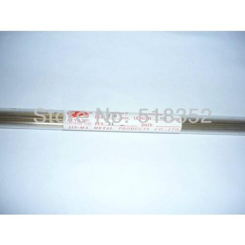 2.0mmx400mm Single Hole Ziyang Brass Electrode Tube for EDM Drilling Machines