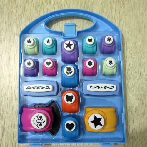Set punch scrapbooking, Multi style punches hole punch, multi pattern, mixed type embossing puncher punches suit