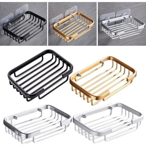 Soap Holder for Bathroom Shower Wall Mounted No Drilling Bright light